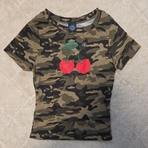 PAC SUN CAMO BABY TEE